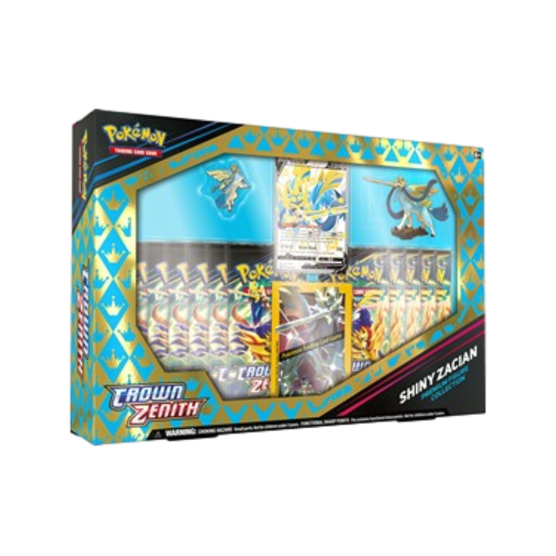 Pokémon TCG - Crown Zenith: Shiny Zacian Premium Figure Collection