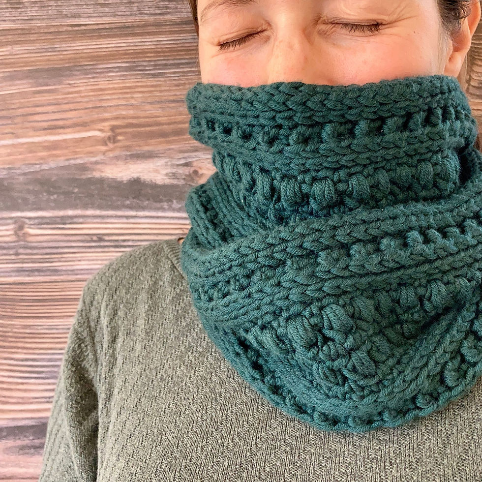 Thumbnail: Crochet Pattern Loop Scarf Coco