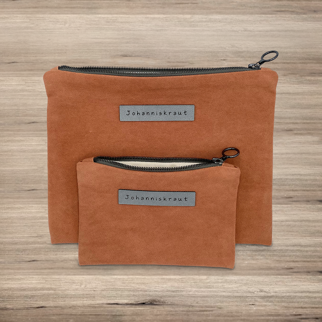 #22023 2er Set: Johanniskraut Portemonnaie und Allzweck-Etui