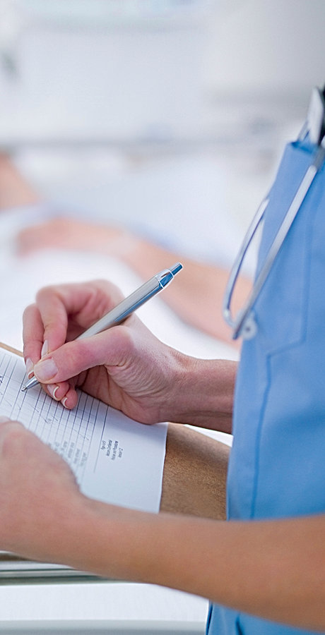 Nurse Taking Notes