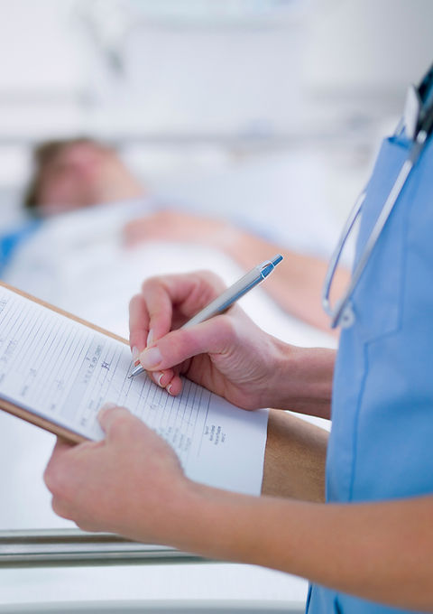 Nurse Making Notes