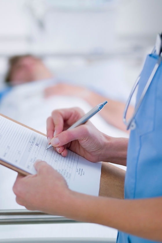 Nurse Making Notes