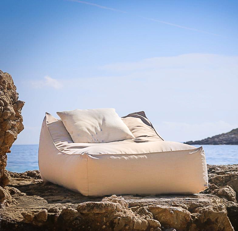 bean bag sun loungers