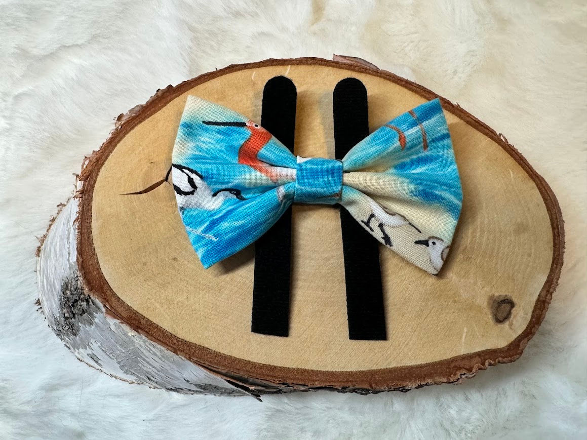 Small Sea Birds Pet Bow Tie/ Cat Bow Tie/ Dog Bow Tie