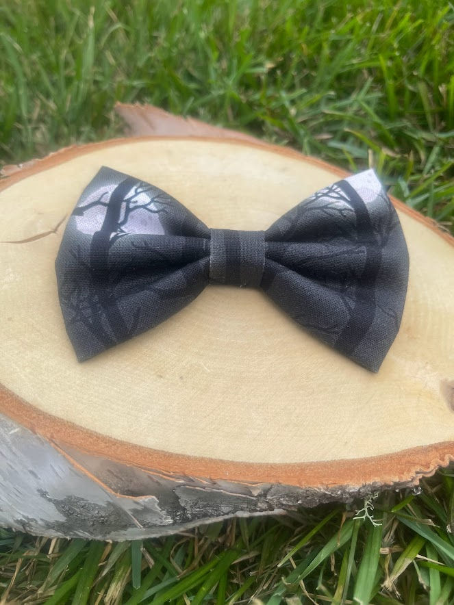 Spooky Nights Pet Bow Tie / Cat Bow Tie/ Dog Bow Tie