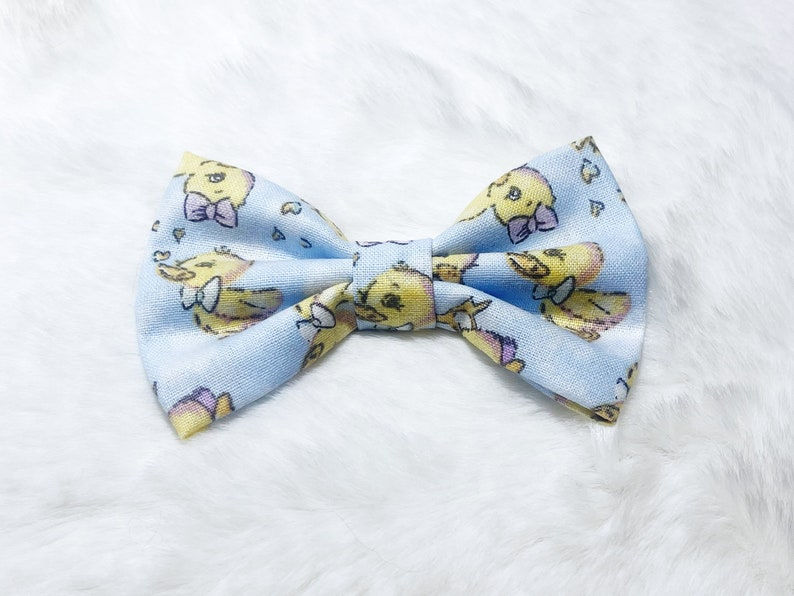 Blue Duckling Pet Bow Tie / Cat Bow Tie/ Dog Bow Tie / Hair Bow