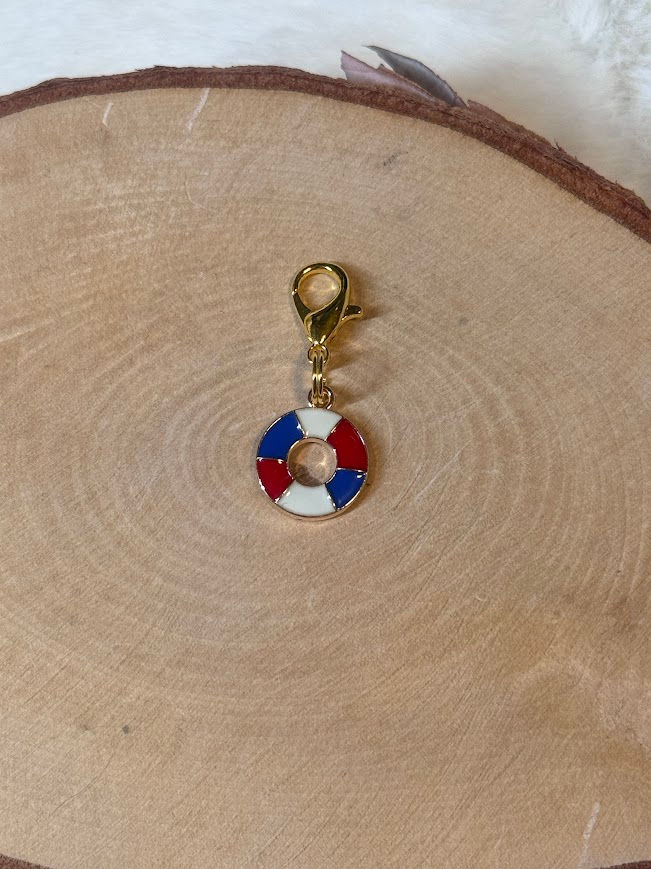 Life Saver Collar Charm