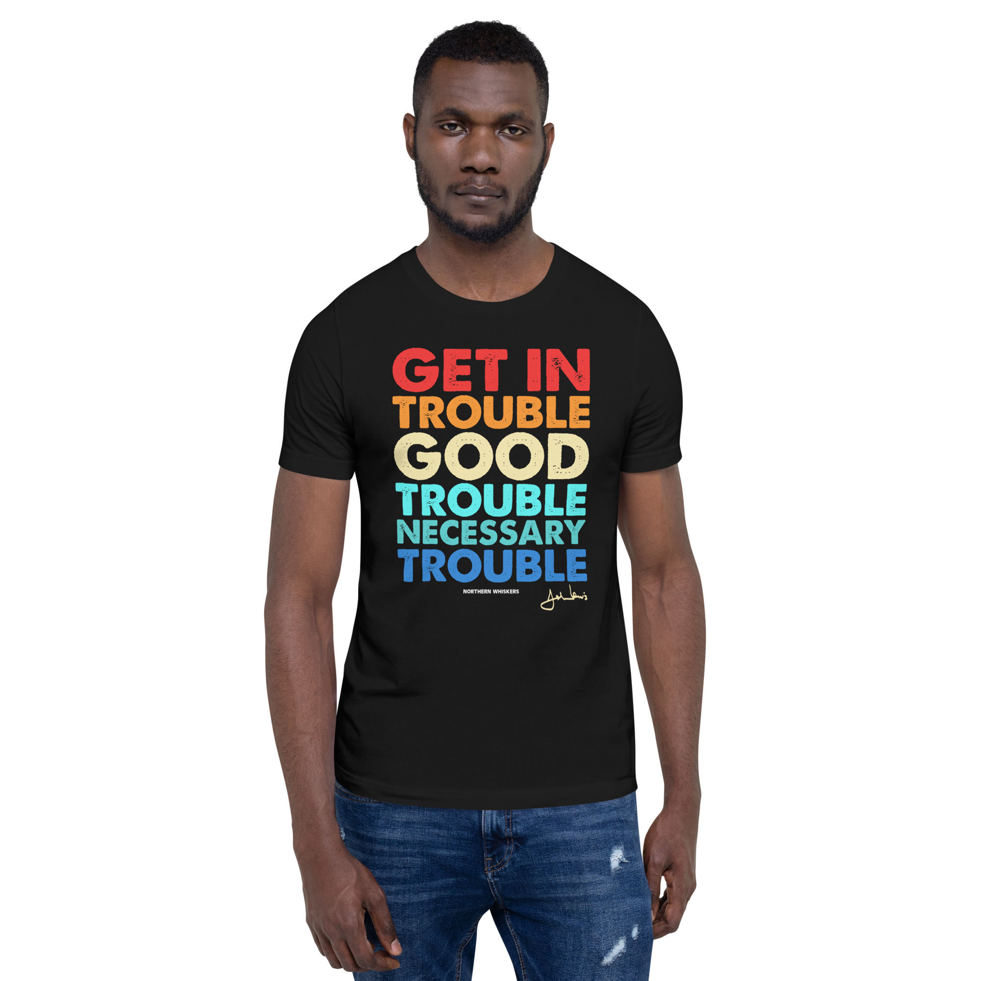 Get in Trouble Good Trouble Bella + Canvas Unisex t-shirt