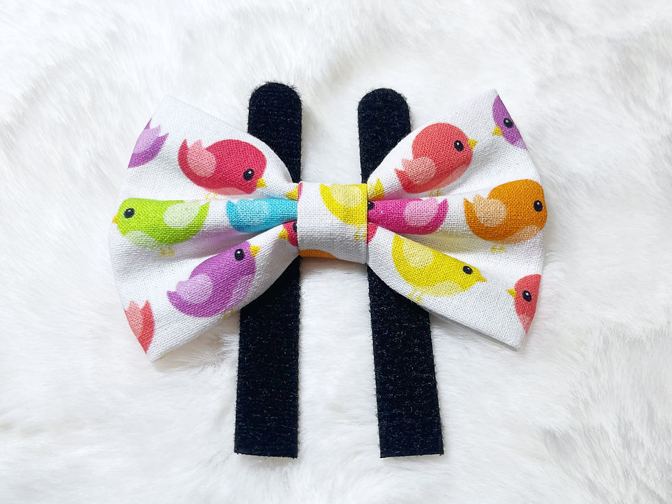 Small Easter Birds Bow Tie / Cat Bow Tie/ Dog Bow Tie