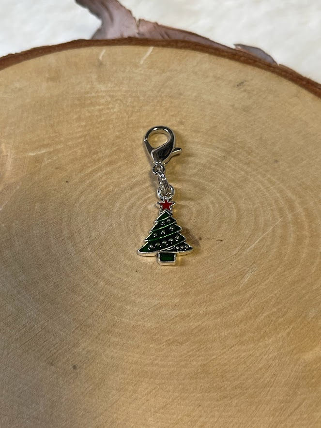 Christmas Tree Collar Charm