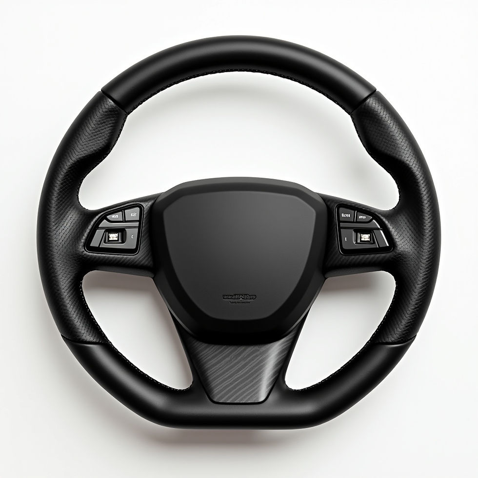 Carbon Fiber Steering Wheel Cover