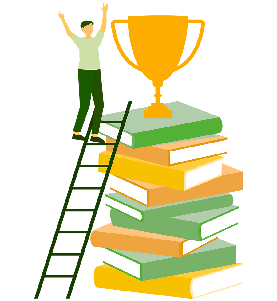 Person on the Ladder