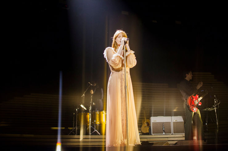 Florence + The Machine at Brighton Centre, photo by Gili Dailes