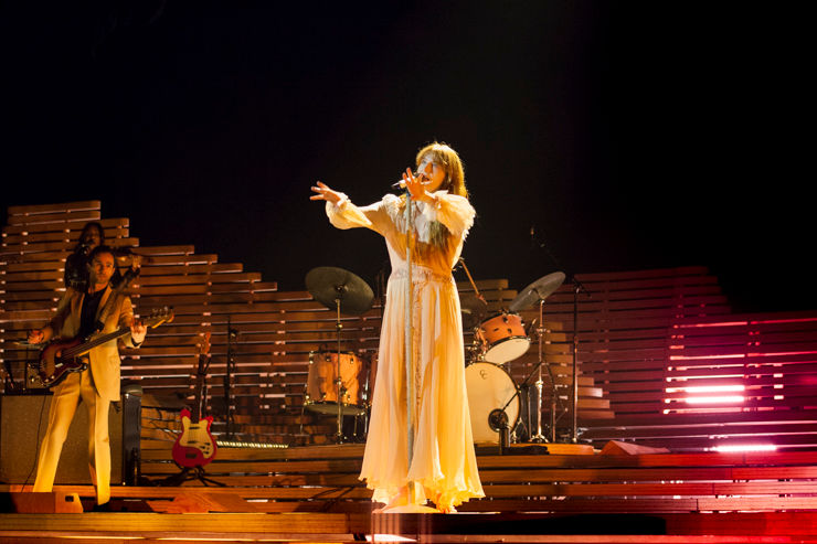 Florence + The Machine at Brighton Centre, photo by Gili Dailes