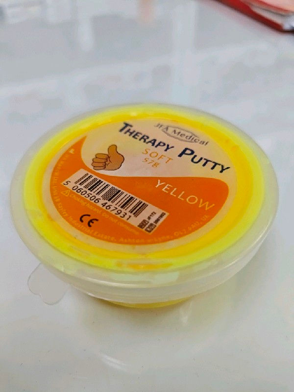 66fit Hand Therapy Putty - Yellow - 57Gm