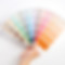 Hand Holding Color Swatches
