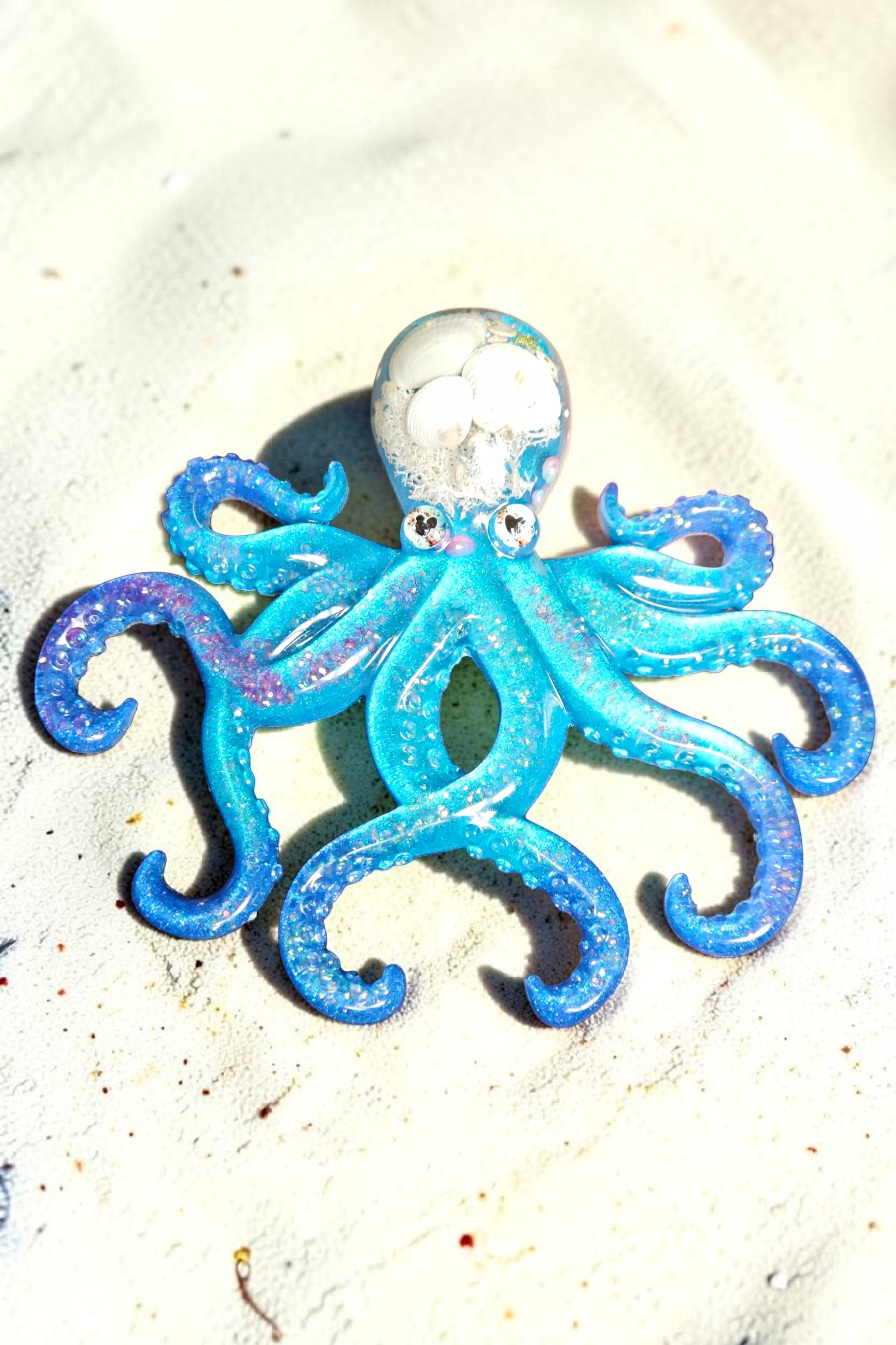 Large Wall Octopus Sculpture