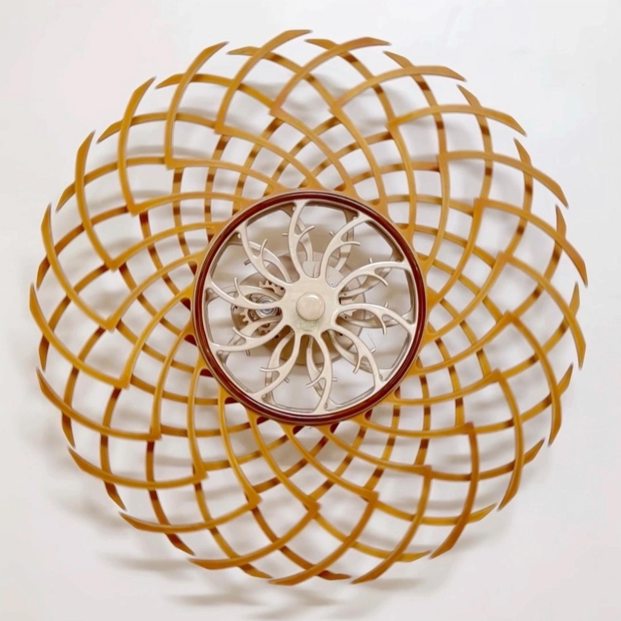 Graviton - Spring powered Kinetic art sculpture by Delta XYZ - India