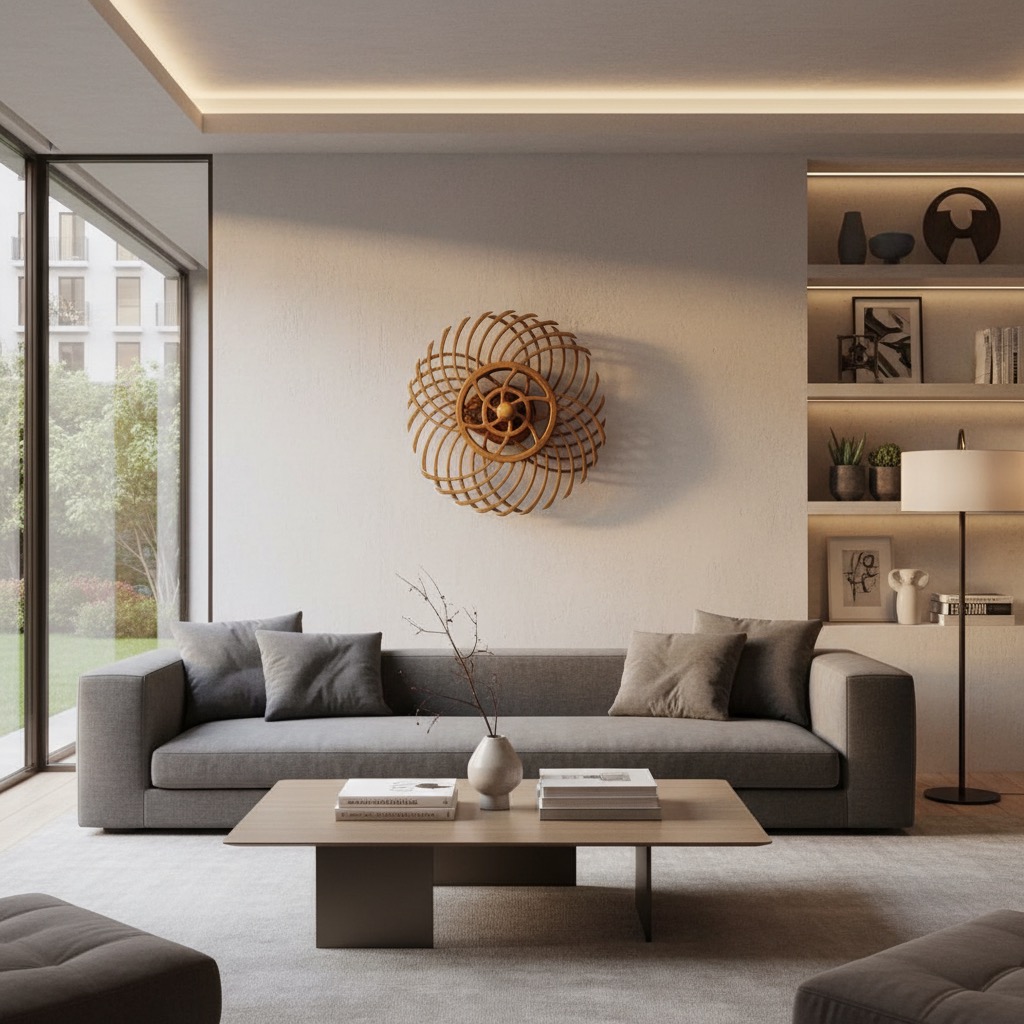 Perihelion - Spring powered Kinetic art sculpture by Delta XYZ - India