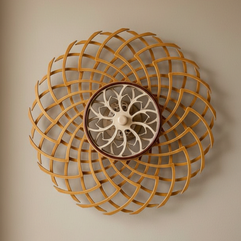 Kinetic art sculpture by Delta XYZ - Graviton - Spring powered Kinetic art sculpture installation India