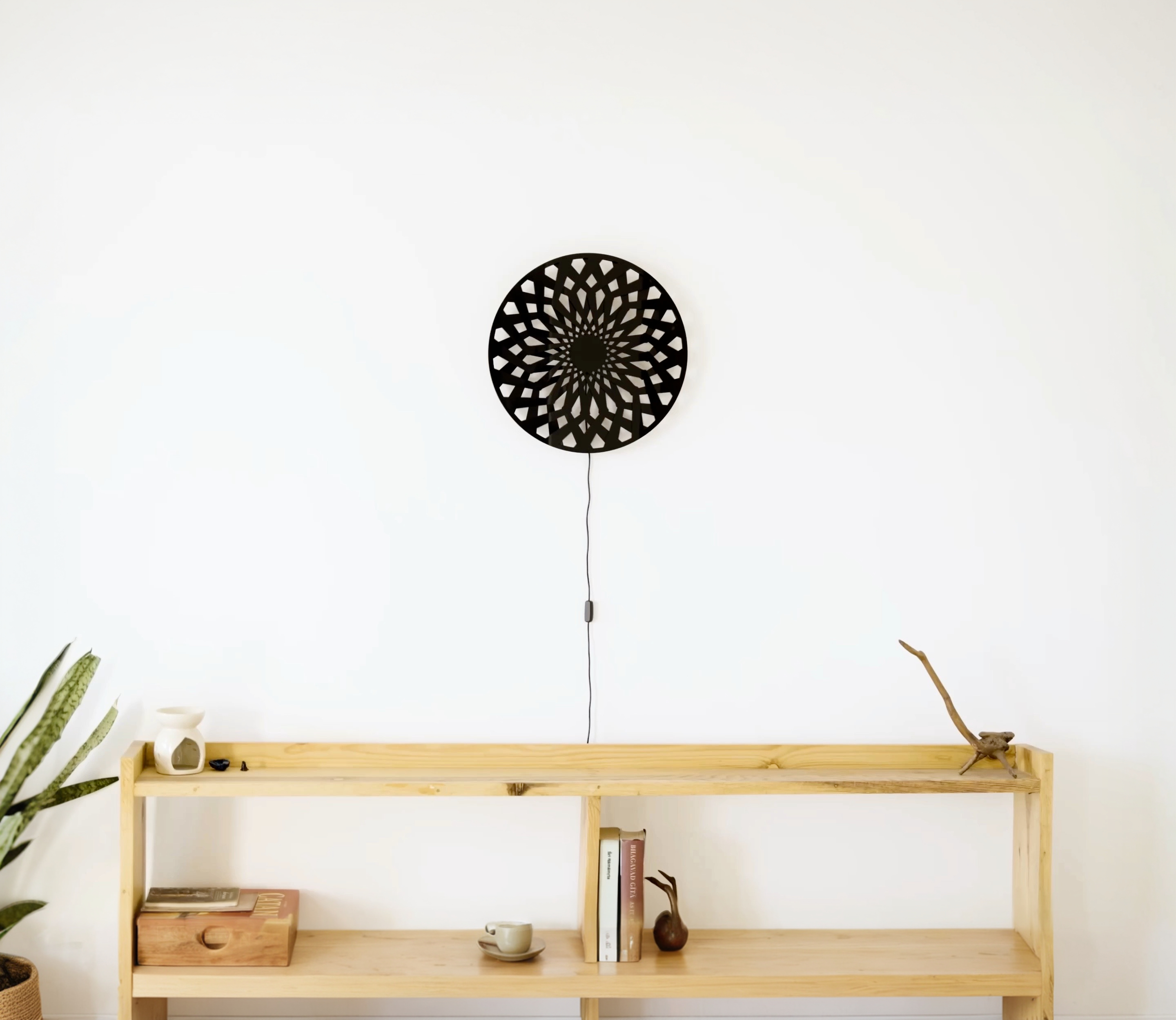 Vortex - Digital Kinetic wall art sculpture by Delta XYZ India