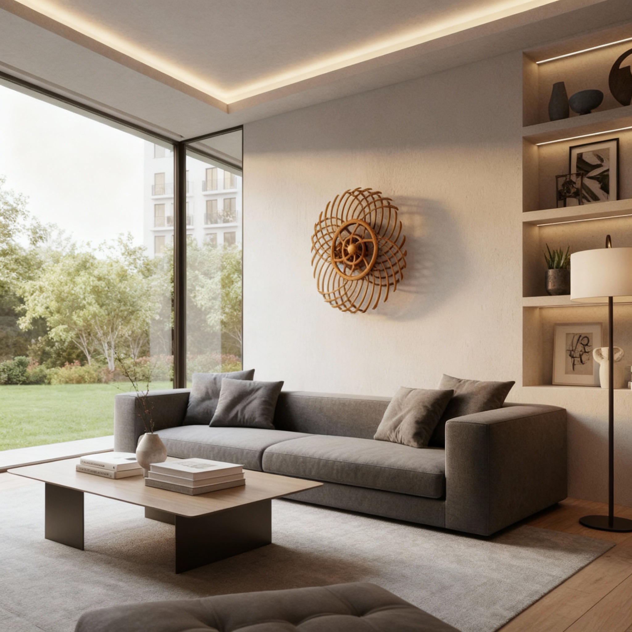 Perihelion - Spring powered Kinetic art sculpture by Delta XYZ - India