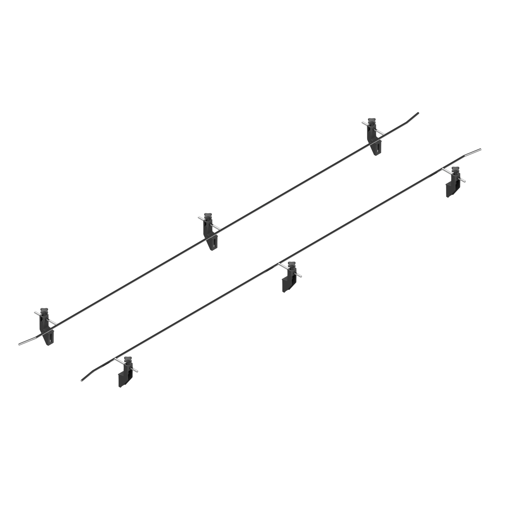 Kunststoffmodul Förderband L=6000