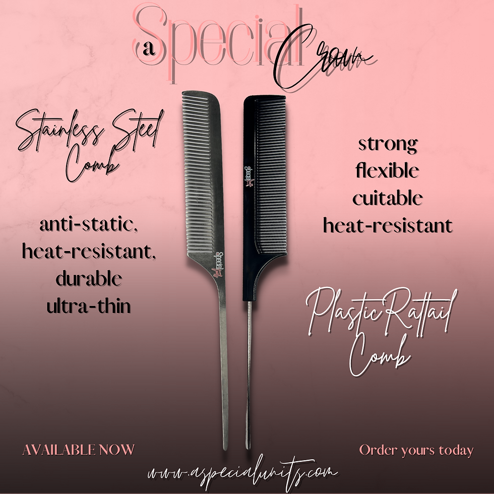Rattail Comb