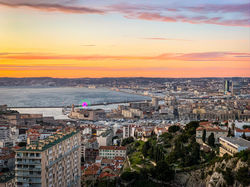Vieux Port from Notre Dame de la Garde