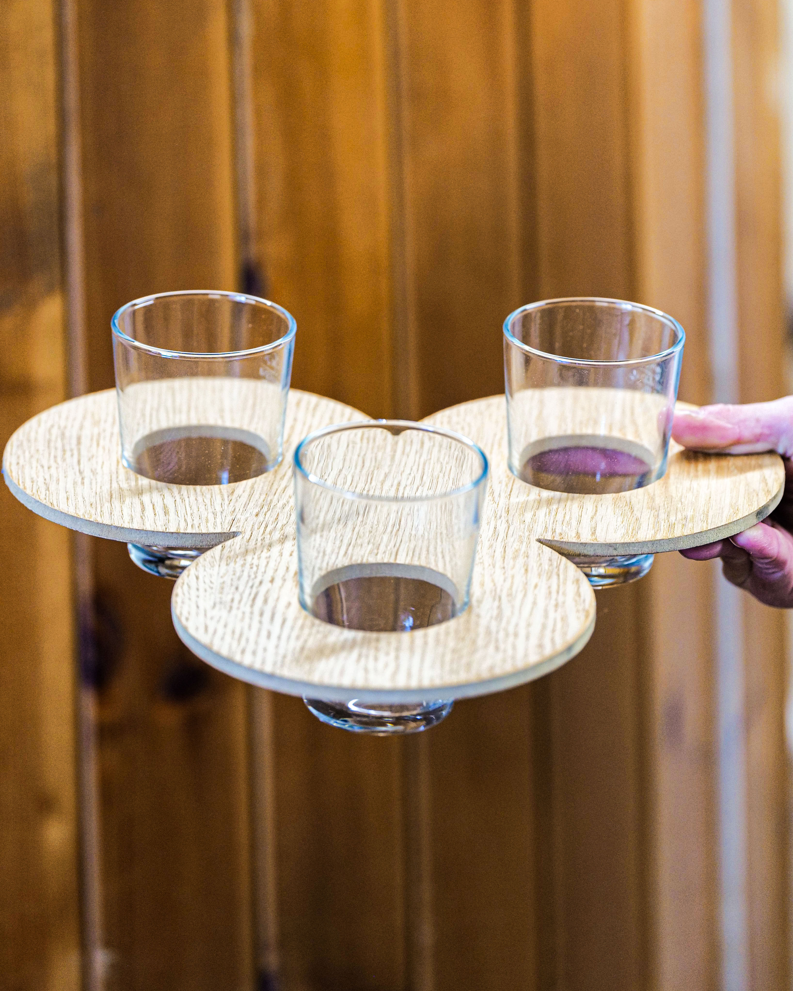 Flight Board with 3x Thirds Glasses