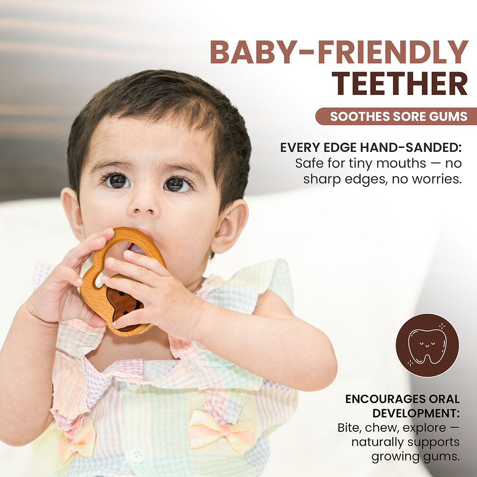 Thumbnail: Baby using Baby-Friendly Teether