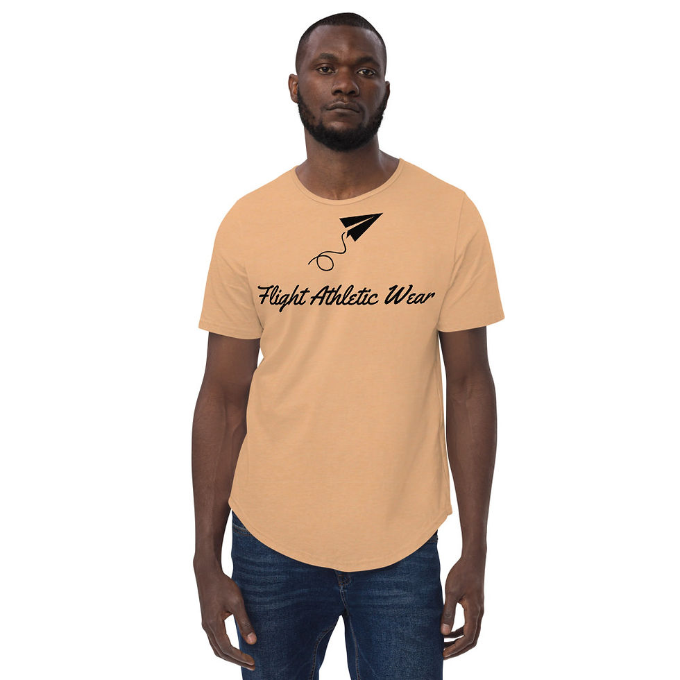 Men's Curved Hem T-Shirt