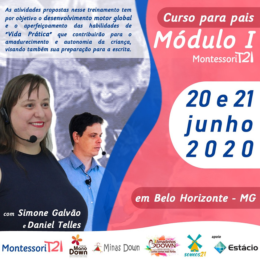 Curso Módulo I Montessori T21 - Belo Horizonte MG