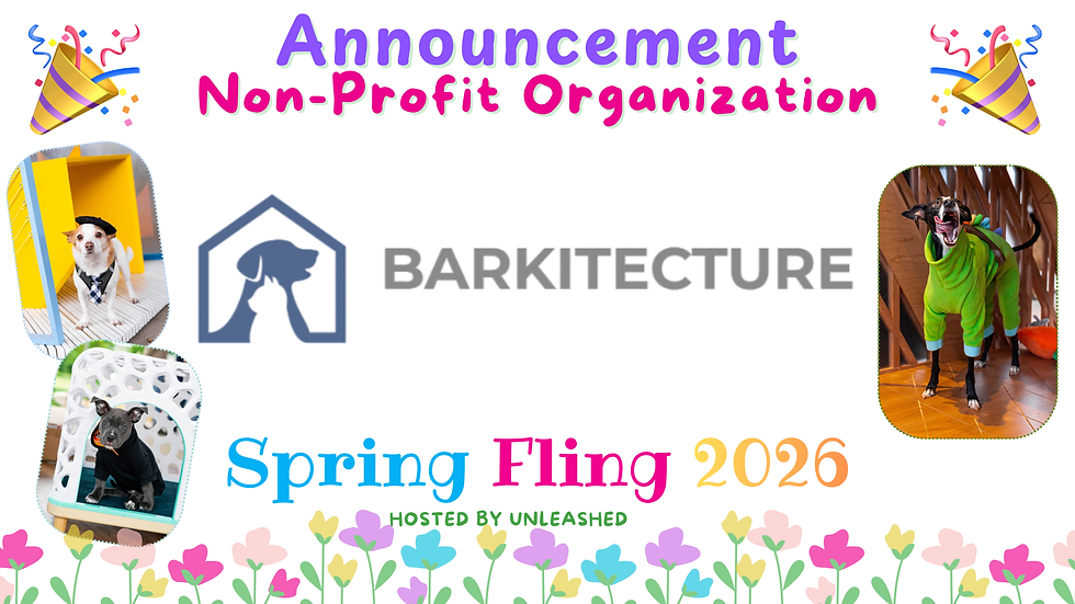 Barkitecture Events - Where Architecture Saves Lives!