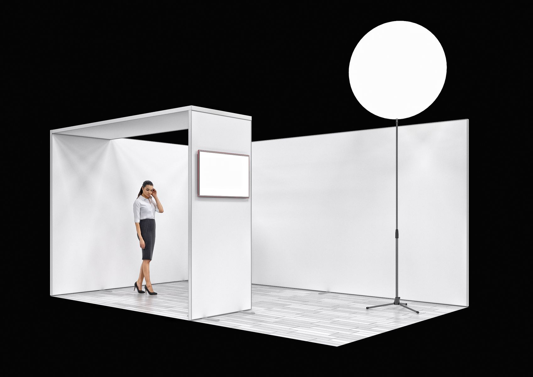 Stand modulaire 2 murs