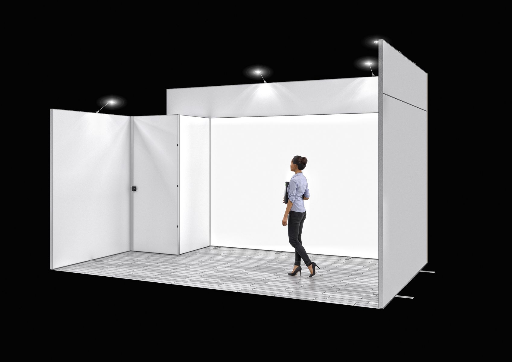 Stand modulaire 3 murs