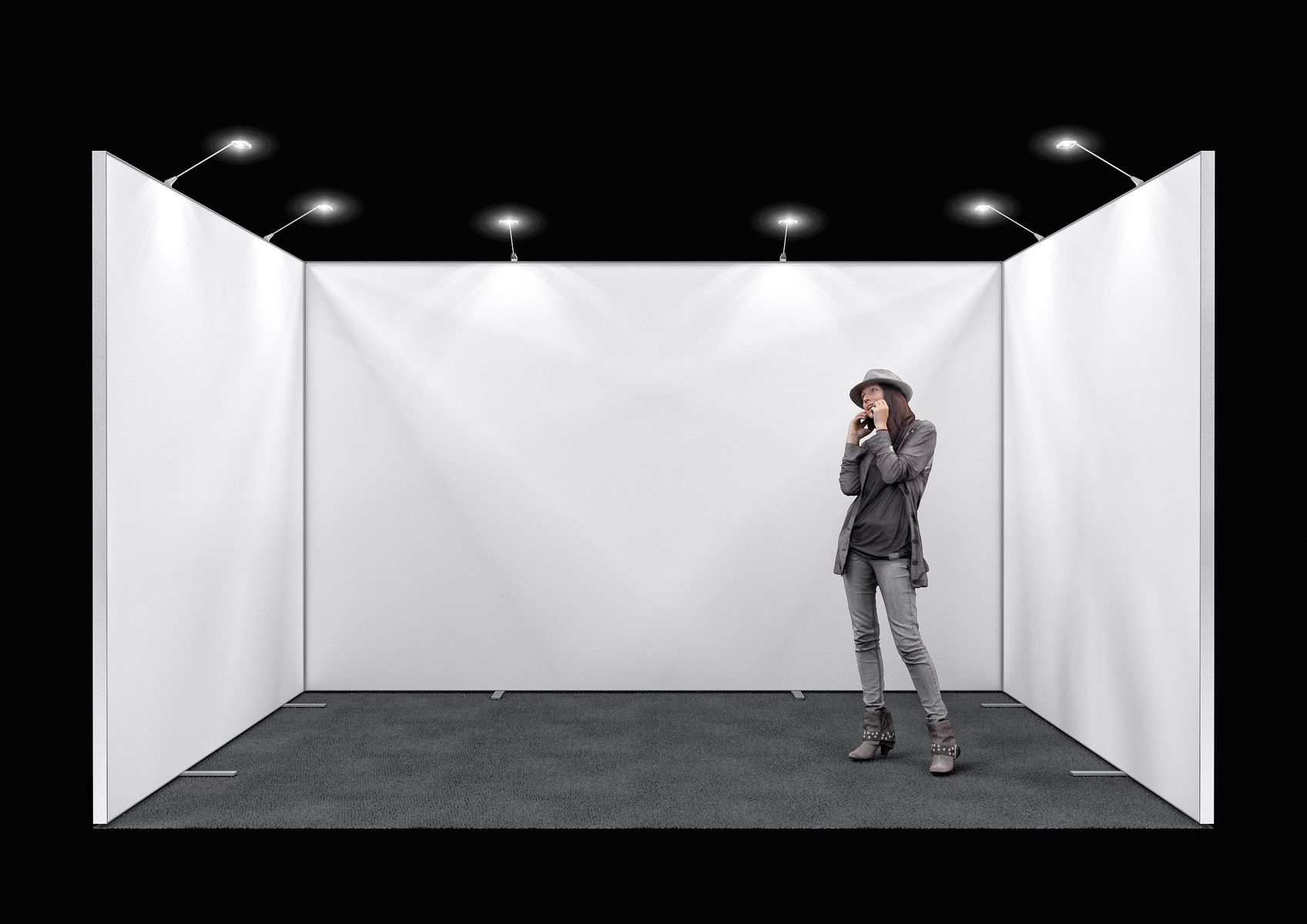 Stand modulaire 3 murs