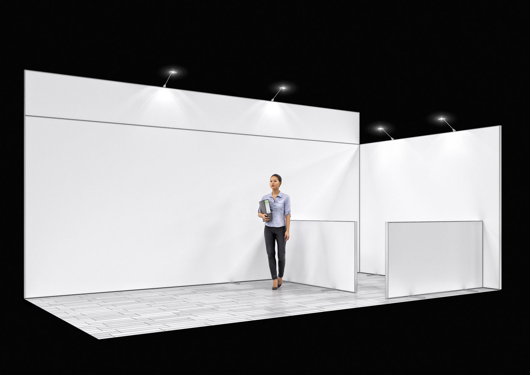 Stand modulaire 2 murs
