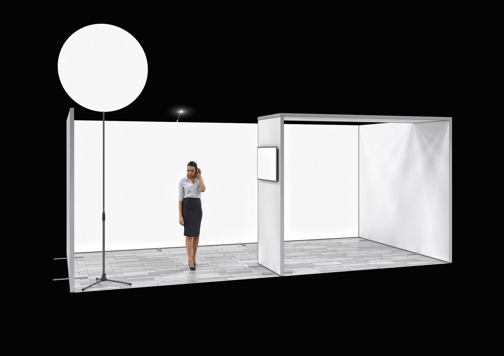 Stand modulaire 3 murs