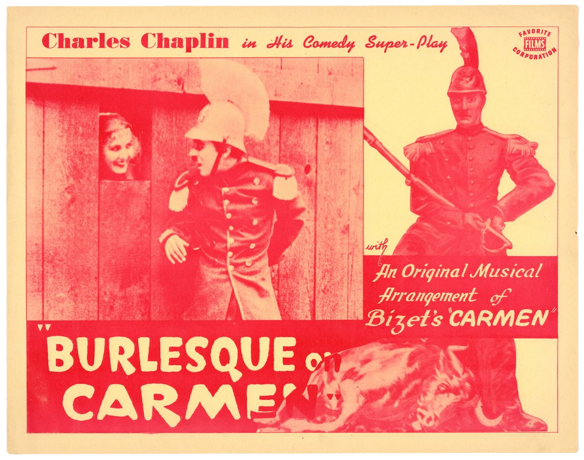 CHARLIE CHAPLIN'S BURLESQUE ON "CARMEN" (R-48) US 11x14 Lobby Card 06