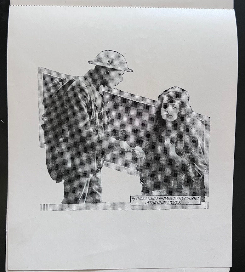 Miniatura: THE UNBELIEVER (1918) US Pressbook With Open Letter Pamphlet By George Kleine