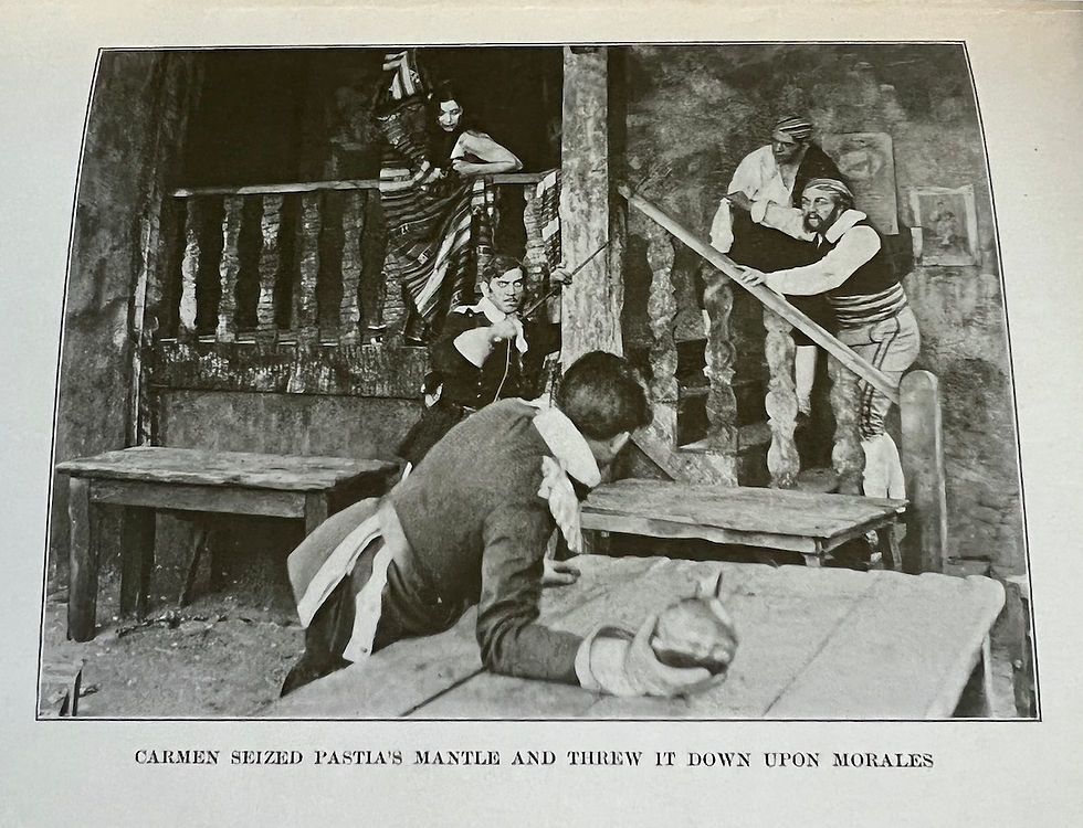 Miniatura: CARMEN (1915) US Photoplay Edition Book