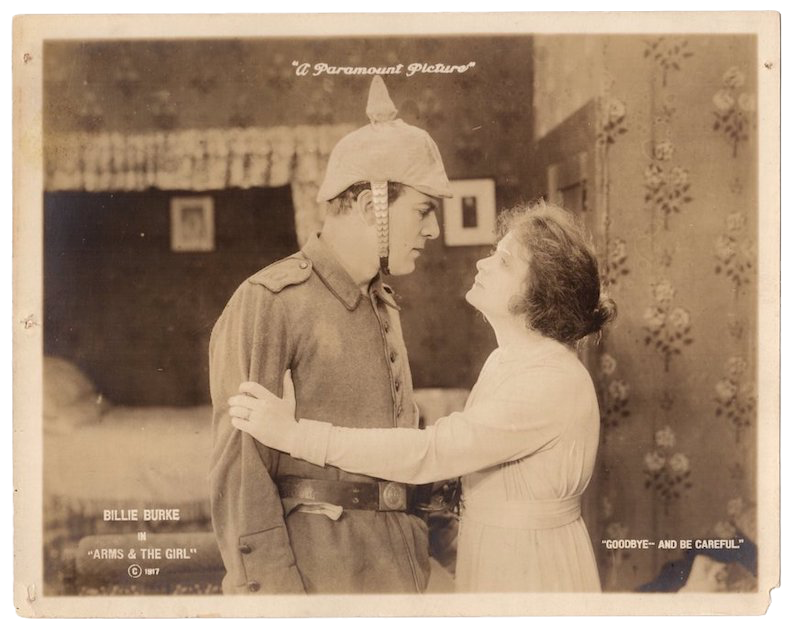ARMS AND THE GIRL (1917) US 8x10 Lobby Card 01