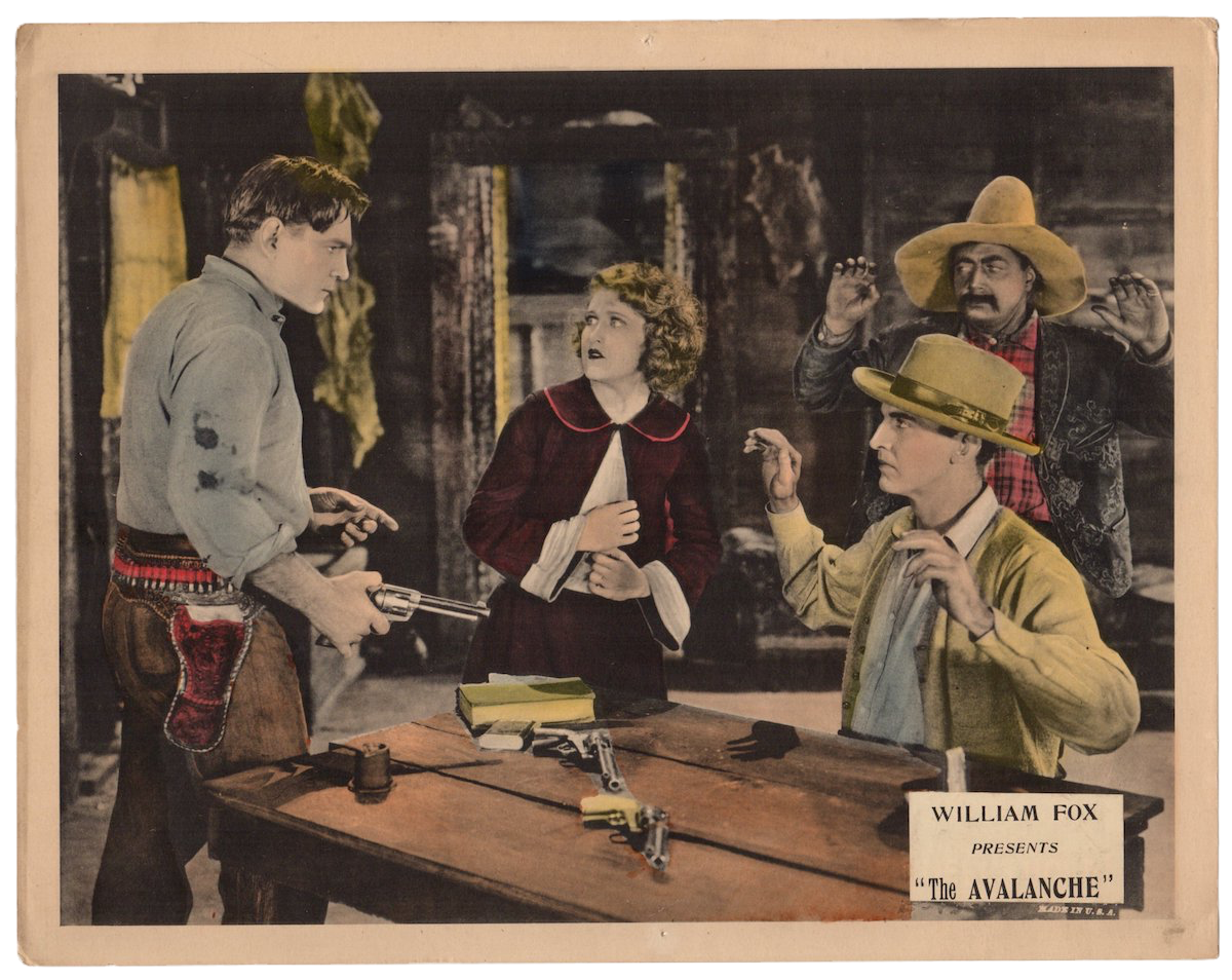 HELL'S HOLE {AKA THE AVALANCHE} (1923) Tarjeta de lobby de EE. UU. # 7