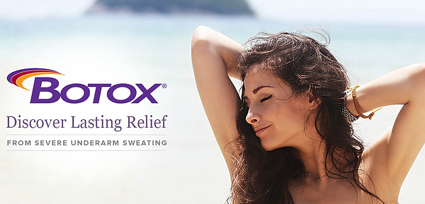 Botox treats hyperhidrosis