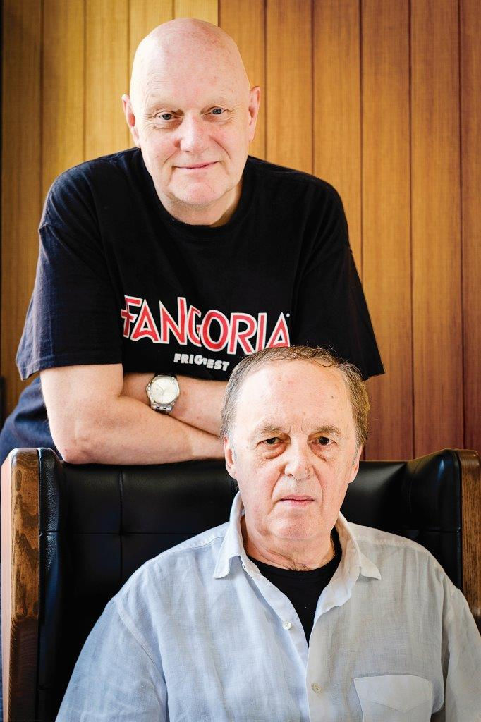 Alan Jones and Dario Argento