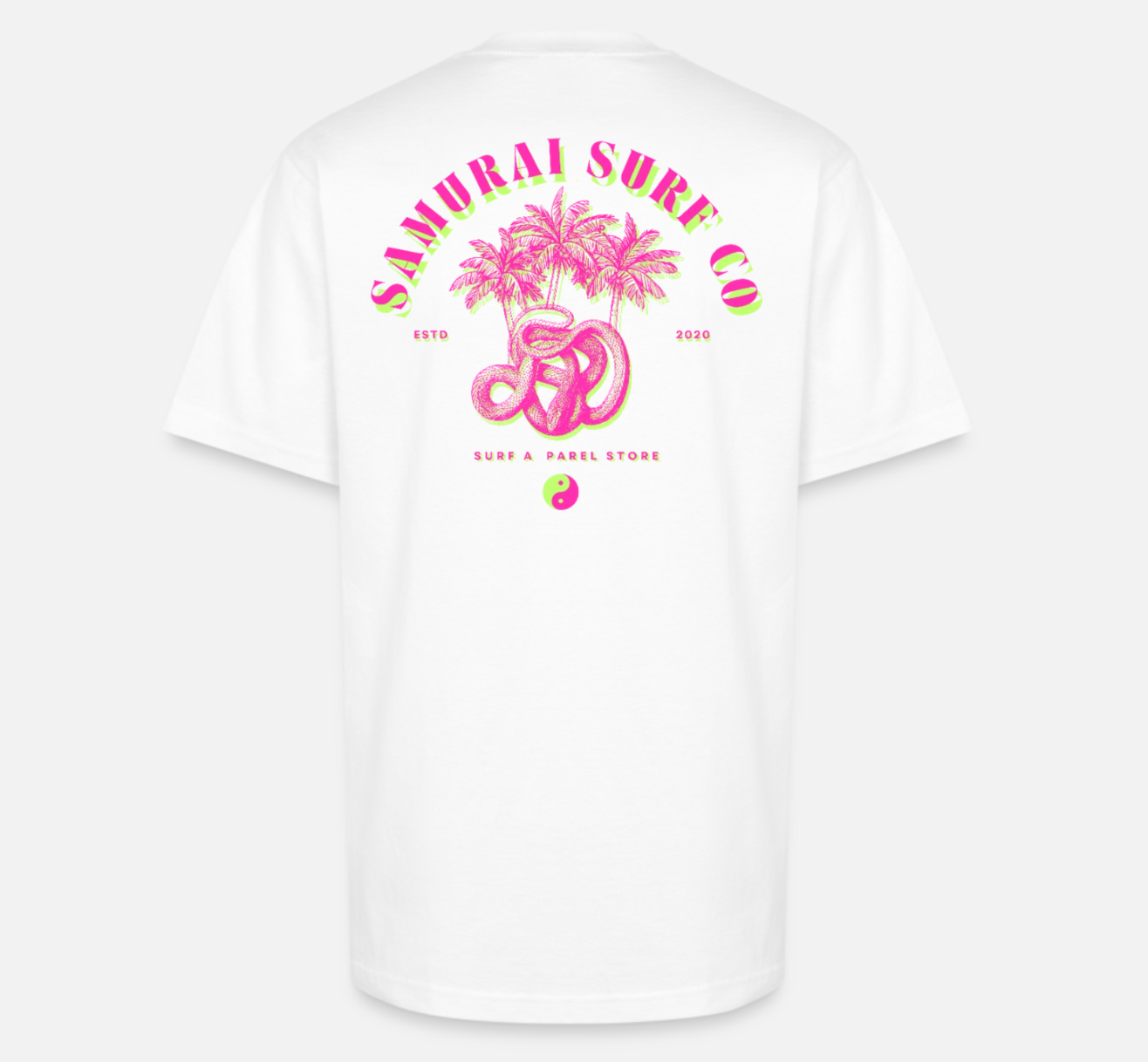 Mens Oversized Surf Safari T-Shirt