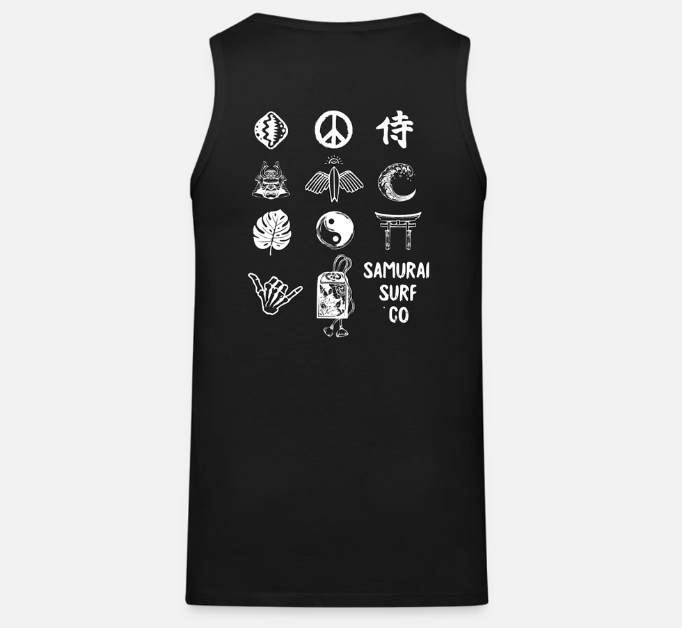 Mens Lowline Surf Tanks