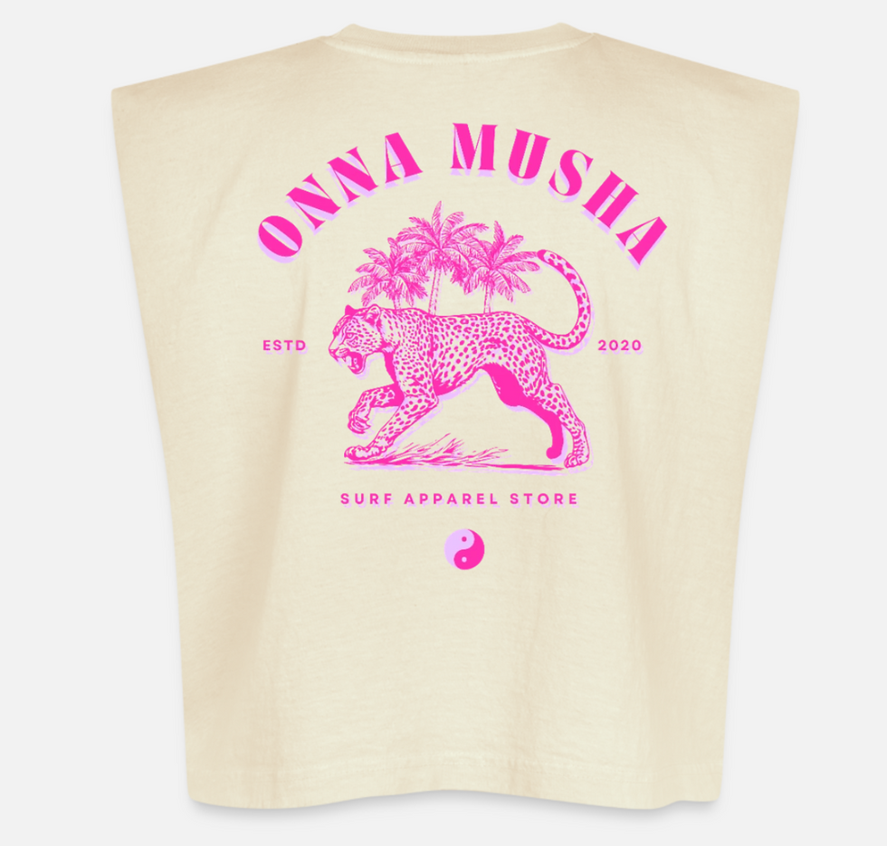 Female Crop Samurai Surf Safari Tank