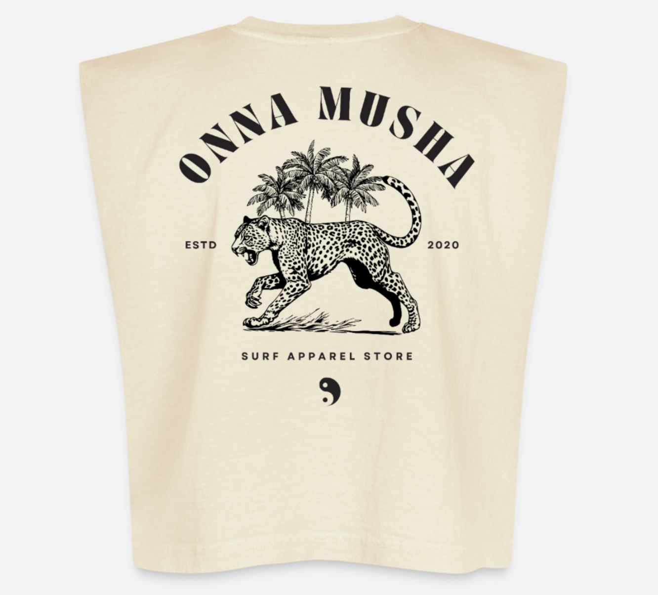 Female Crop Samurai Surf Safari Tank